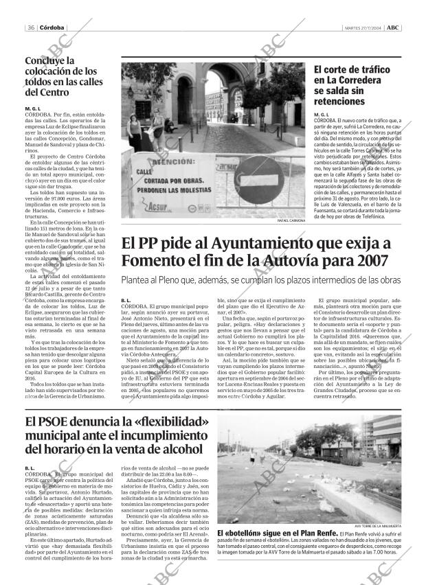 ABC CORDOBA 27-07-2004 página 36