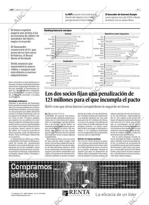 ABC CORDOBA 27-07-2004 página 67