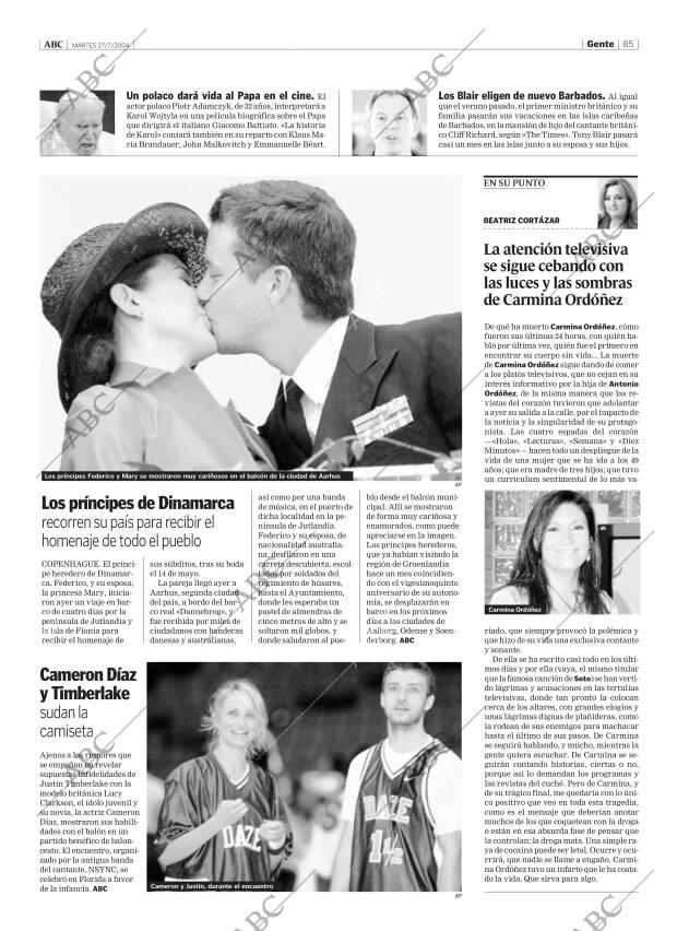 ABC CORDOBA 27-07-2004 página 85