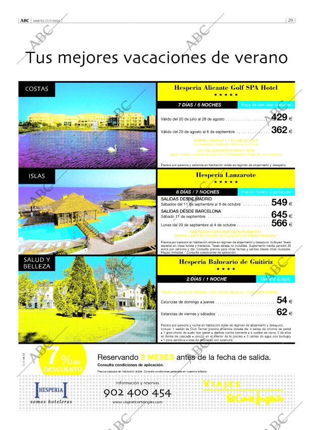 ABC MADRID 27-07-2004 página 29