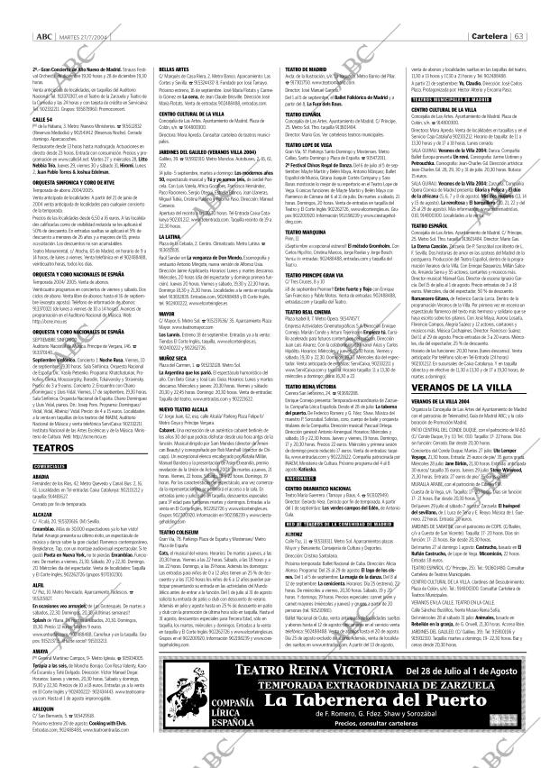 ABC MADRID 27-07-2004 página 63