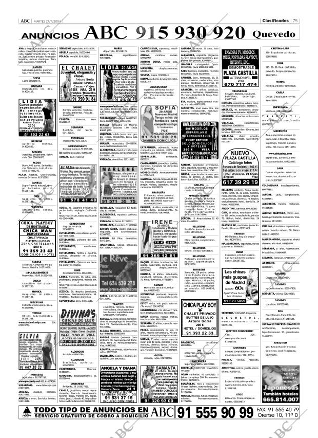 ABC MADRID 27-07-2004 página 75