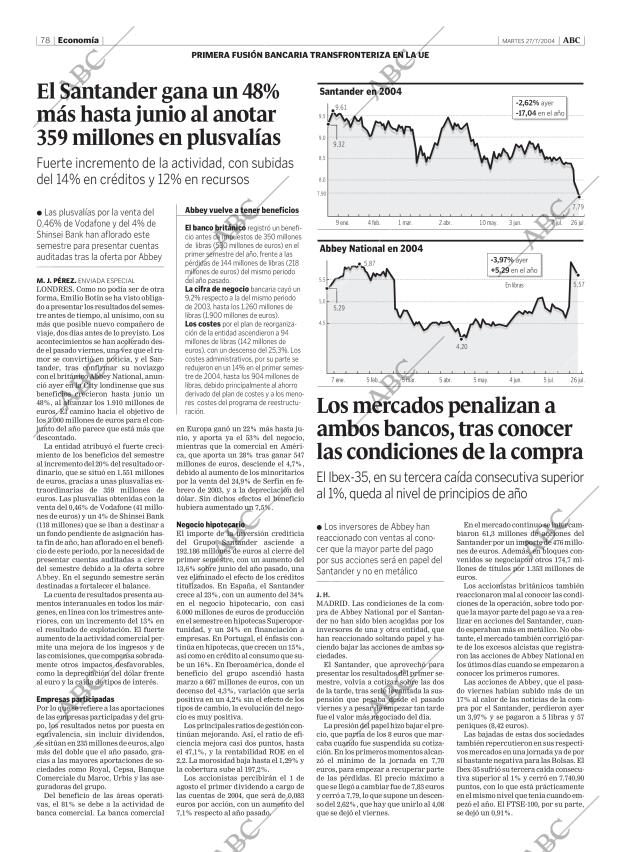 ABC MADRID 27-07-2004 página 78