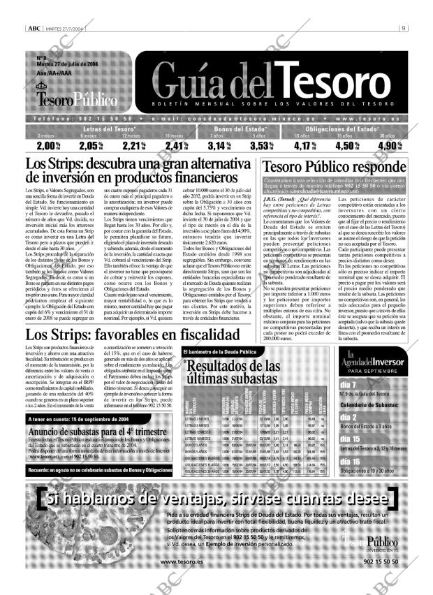 ABC MADRID 27-07-2004 página 9
