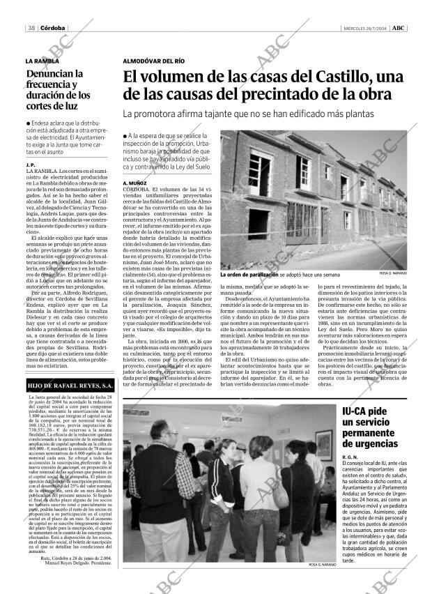 ABC CORDOBA 28-07-2004 página 38