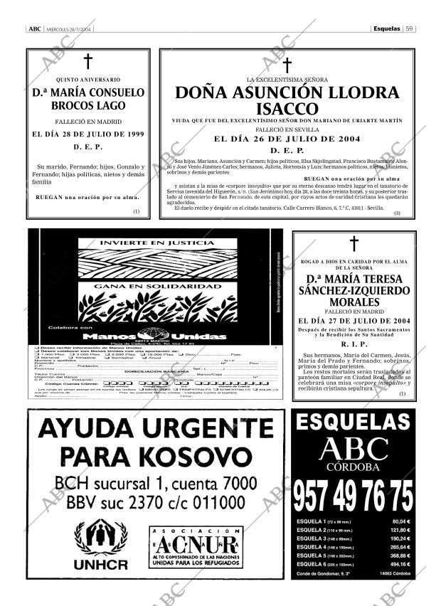 ABC CORDOBA 28-07-2004 página 59