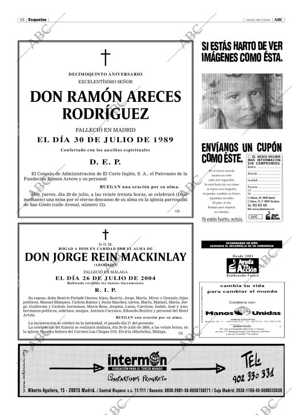 ABC CORDOBA 29-07-2004 página 58