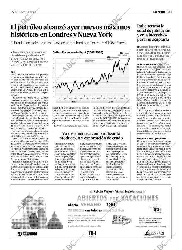 ABC CORDOBA 29-07-2004 página 65