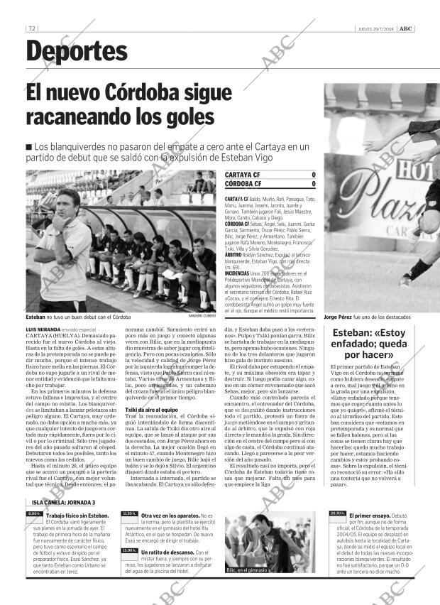 ABC CORDOBA 29-07-2004 página 72