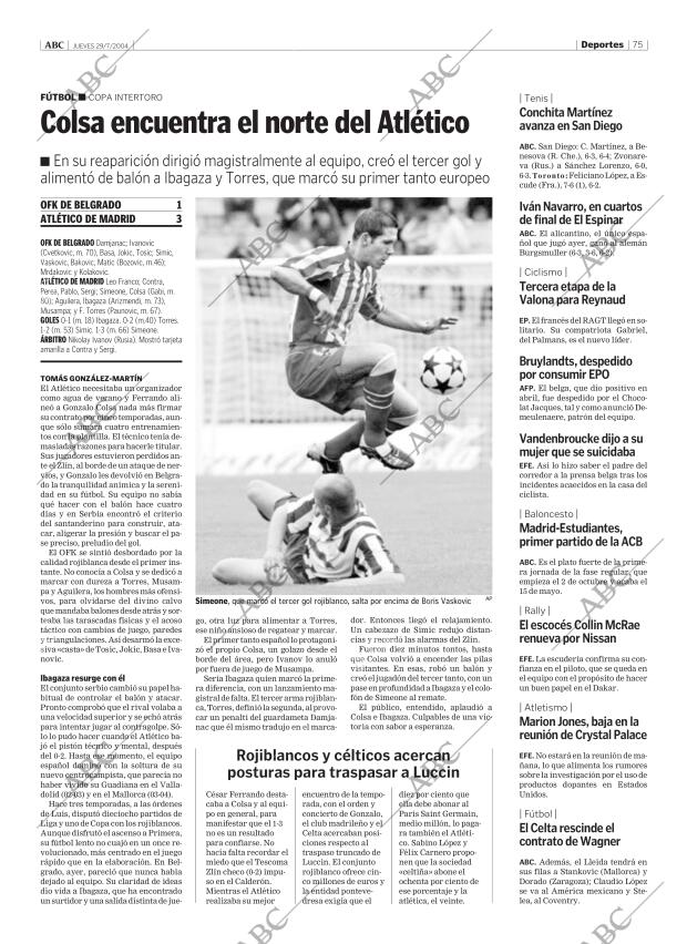 ABC CORDOBA 29-07-2004 página 75