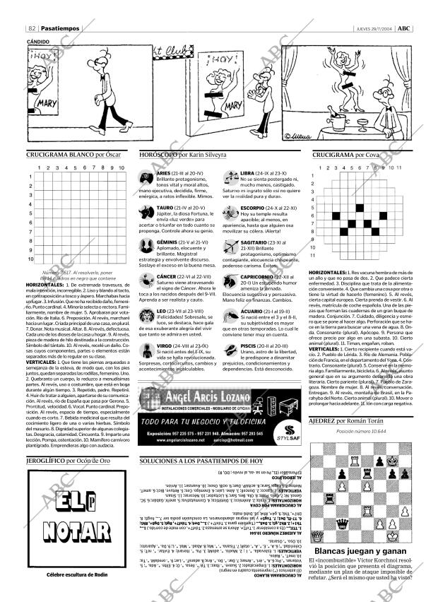 ABC CORDOBA 29-07-2004 página 82