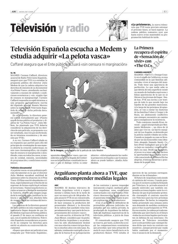 ABC CORDOBA 29-07-2004 página 83