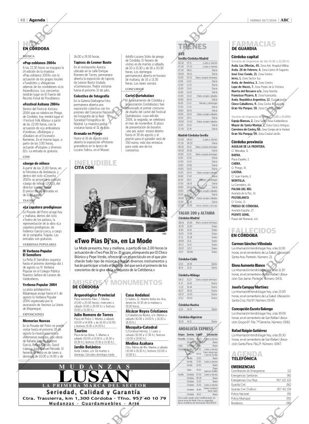 ABC CORDOBA 30-07-2004 página 48