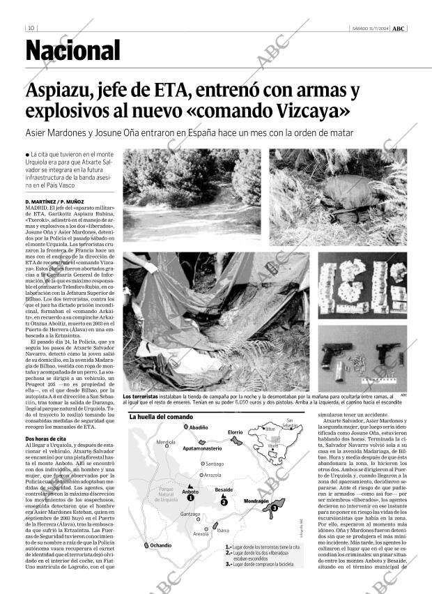 ABC MADRID 31-07-2004 página 10