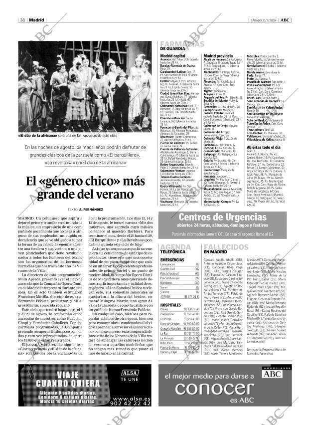 ABC MADRID 31-07-2004 página 38