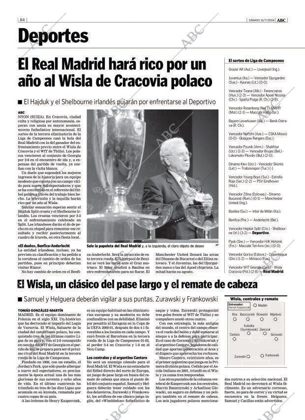 ABC MADRID 31-07-2004 página 84