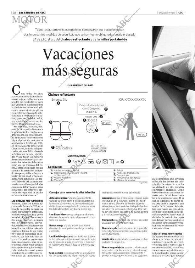 ABC MADRID 31-07-2004 página 98