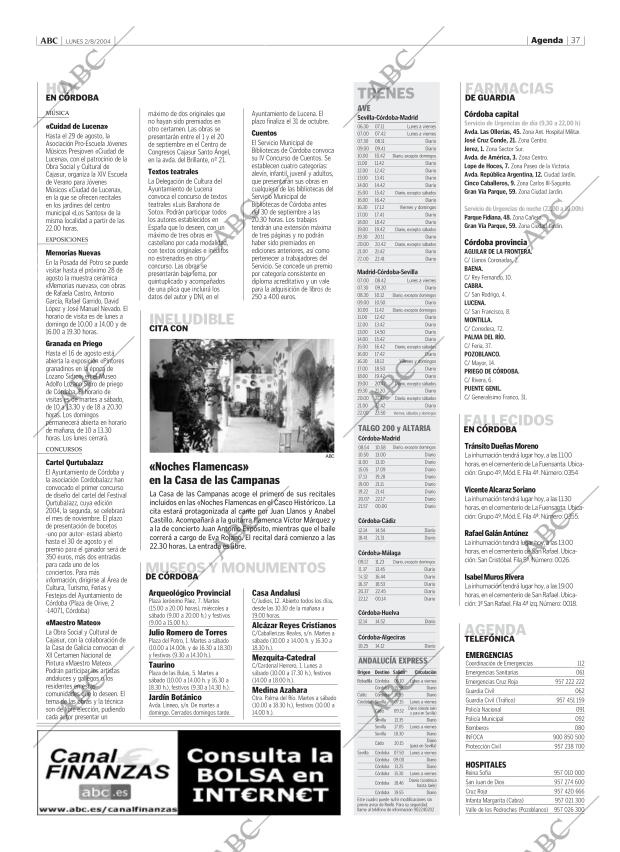 ABC CORDOBA 02-08-2004 página 37