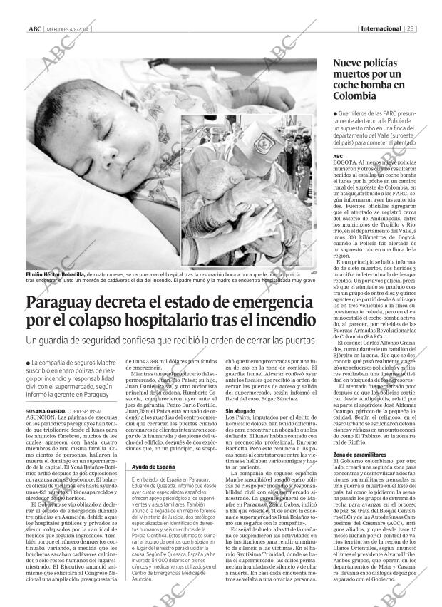 ABC CORDOBA 04-08-2004 página 23