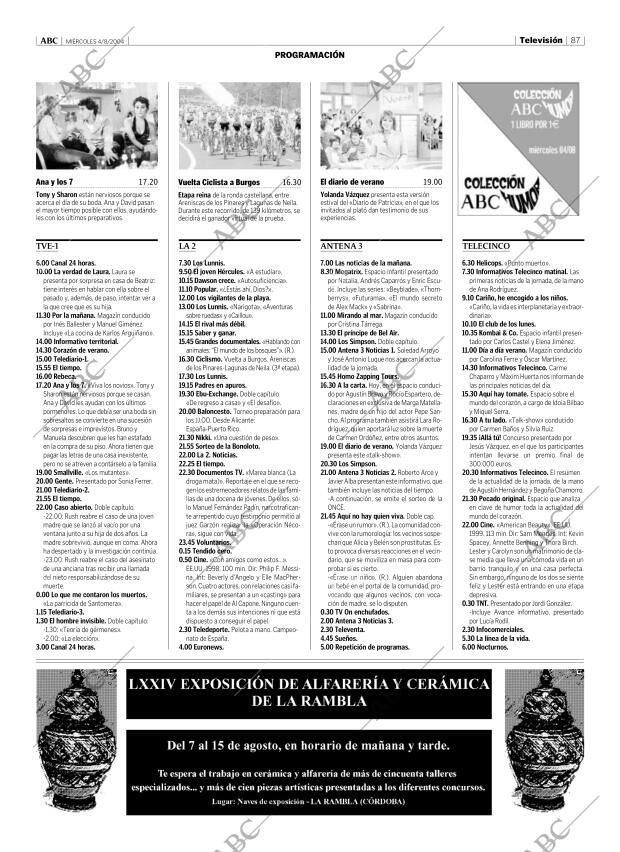 ABC CORDOBA 04-08-2004 página 87