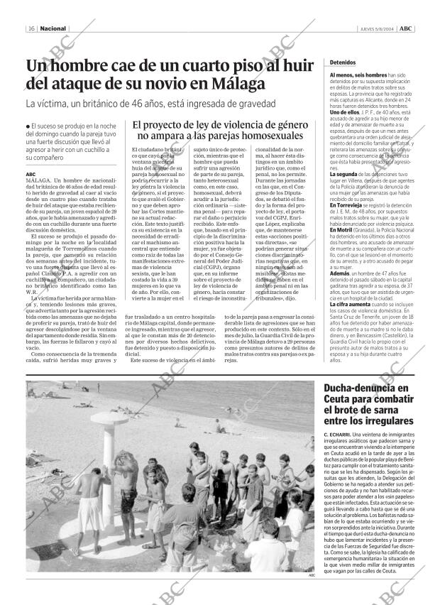 ABC CORDOBA 05-08-2004 página 16
