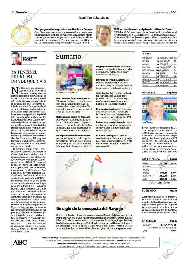 ABC CORDOBA 05-08-2004 página 2