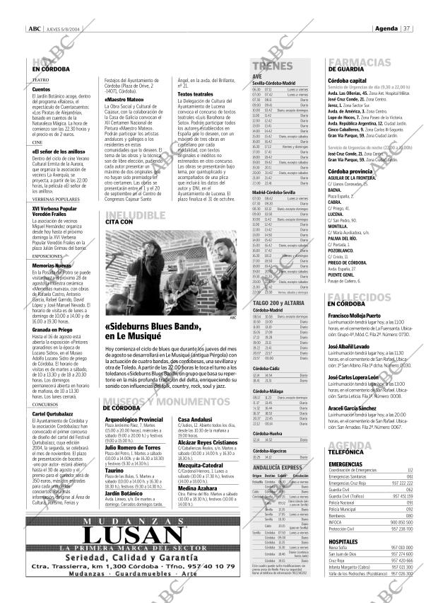 ABC CORDOBA 05-08-2004 página 37