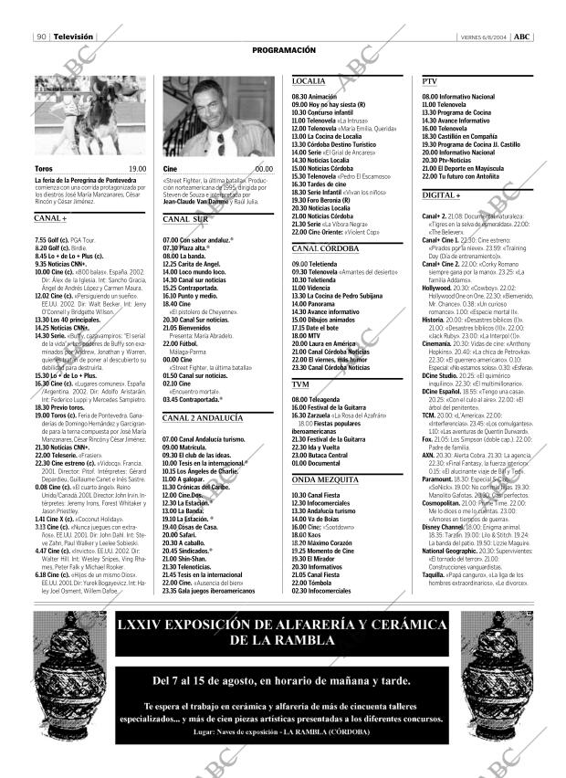 ABC CORDOBA 06-08-2004 página 90