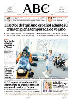 ABC MADRID 09-08-2004 página 1