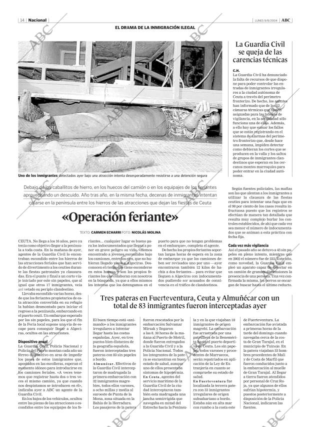 ABC MADRID 09-08-2004 página 14