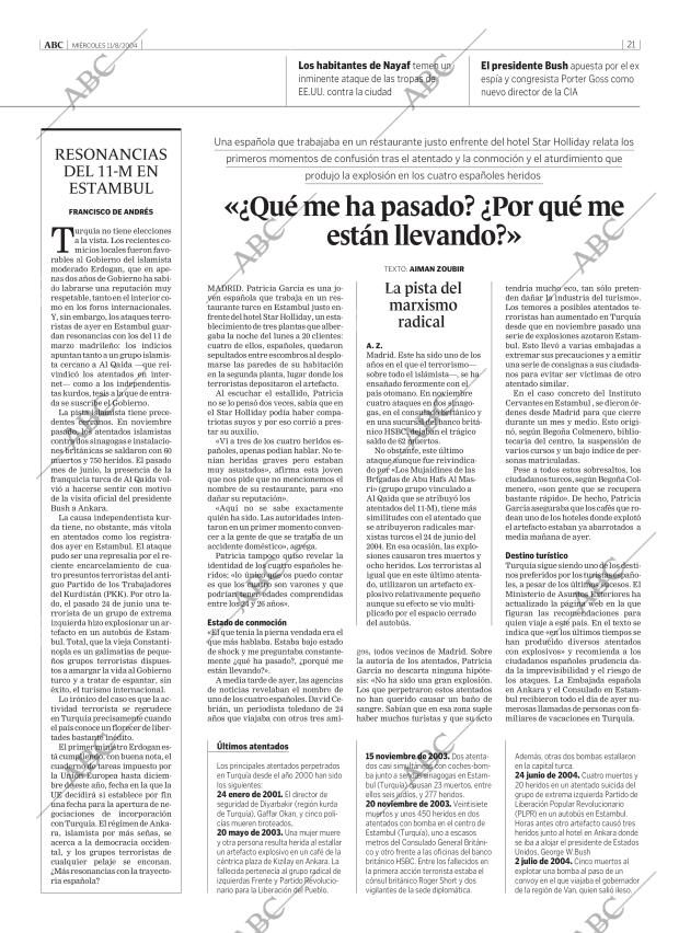 ABC MADRID 11-08-2004 página 21