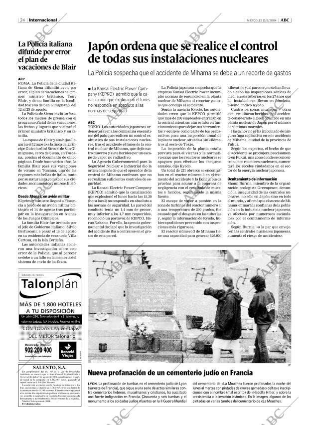 ABC MADRID 11-08-2004 página 24