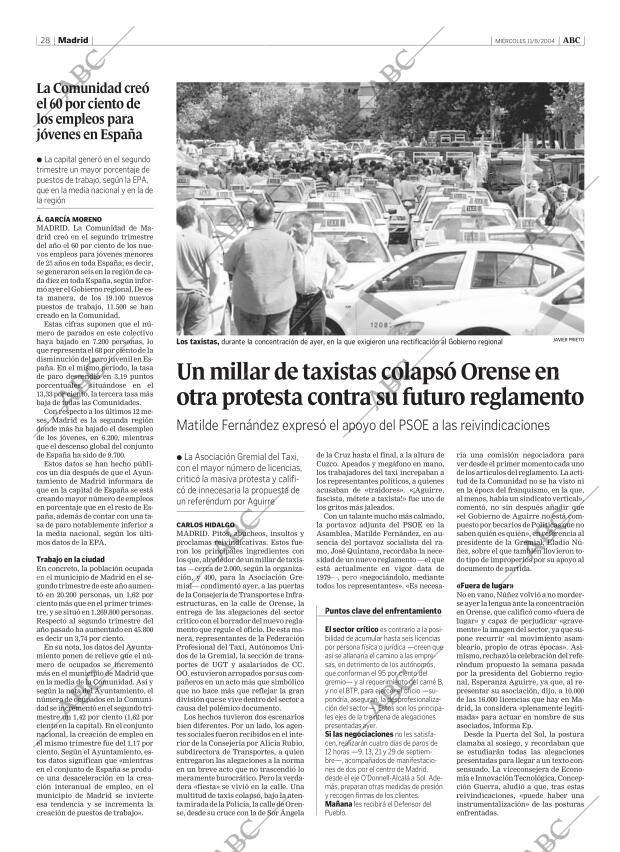 ABC MADRID 11-08-2004 página 28