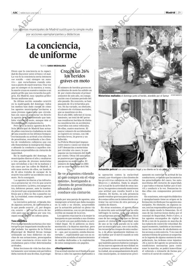 ABC MADRID 11-08-2004 página 29