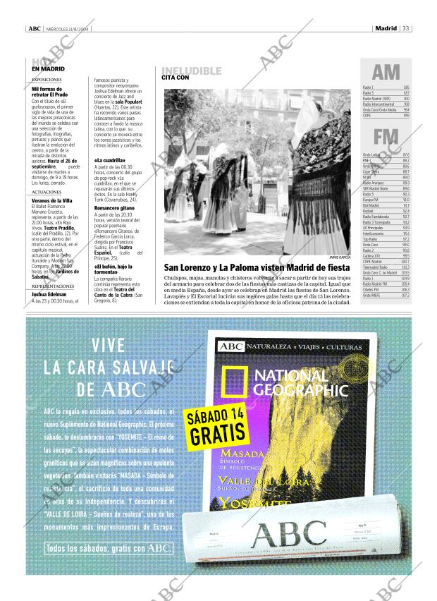 ABC MADRID 11-08-2004 página 33