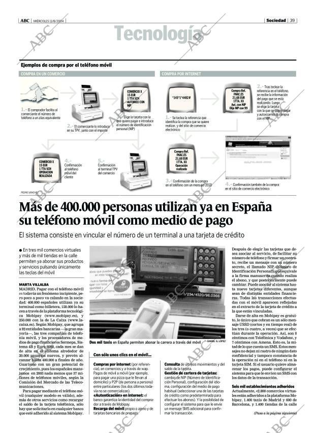 ABC MADRID 11-08-2004 página 39