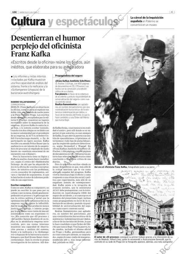 ABC MADRID 11-08-2004 página 41