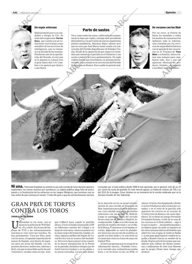 ABC MADRID 11-08-2004 página 5