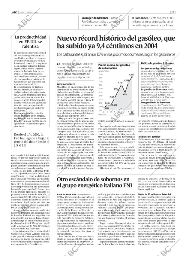 ABC MADRID 11-08-2004 página 61