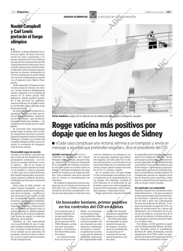 ABC MADRID 11-08-2004 página 70