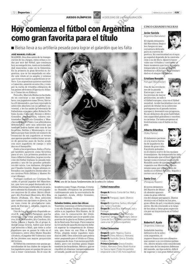 ABC MADRID 11-08-2004 página 72
