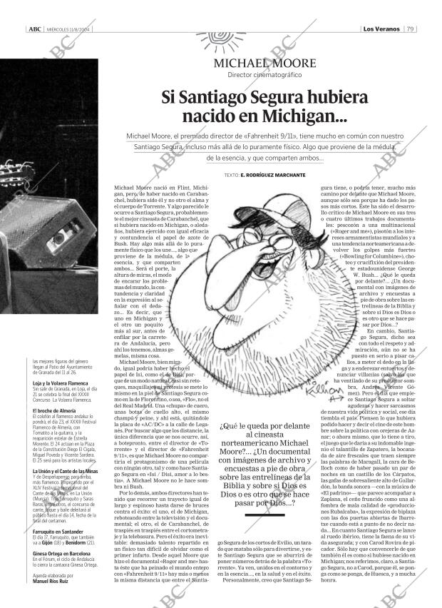 ABC MADRID 11-08-2004 página 79