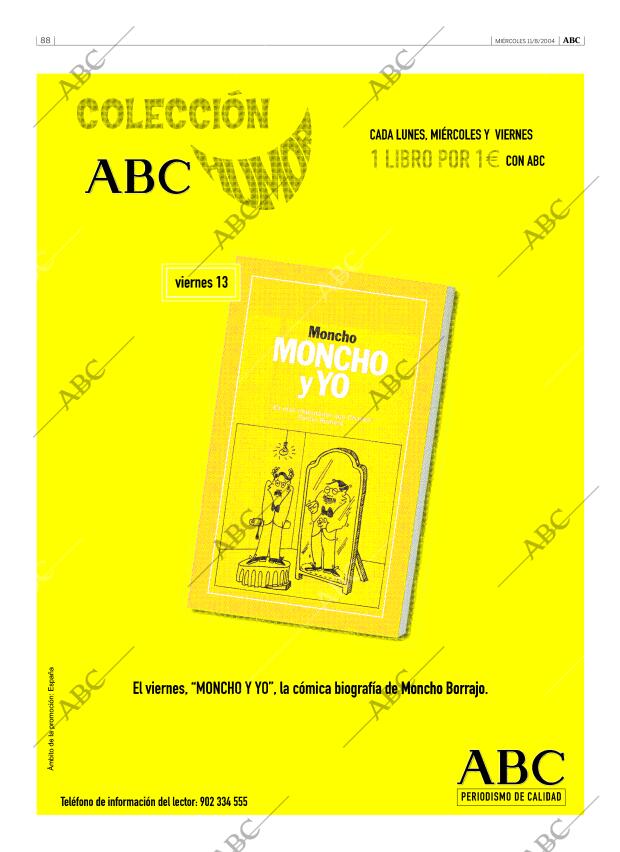 ABC MADRID 11-08-2004 página 88