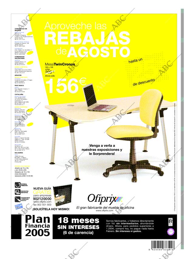 ABC MADRID 11-08-2004 página 96