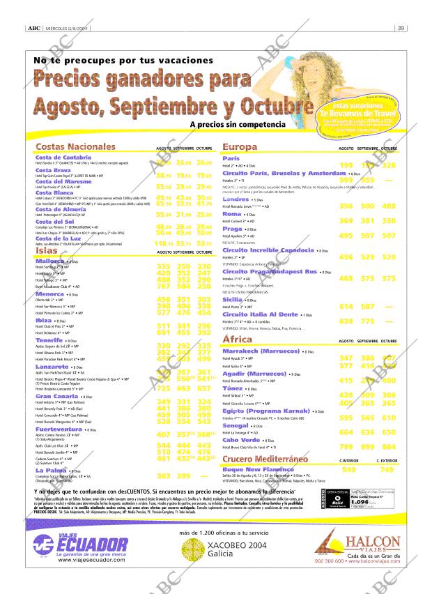 ABC SEVILLA 11-08-2004 página 39