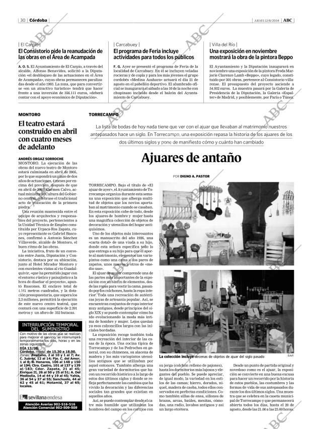 ABC CORDOBA 12-08-2004 página 30
