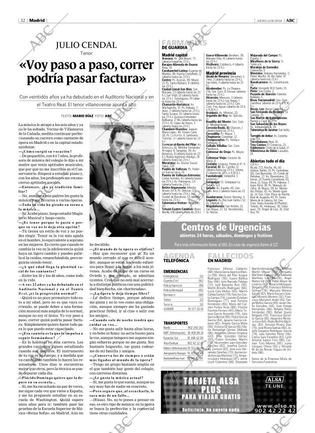 ABC MADRID 12-08-2004 página 32