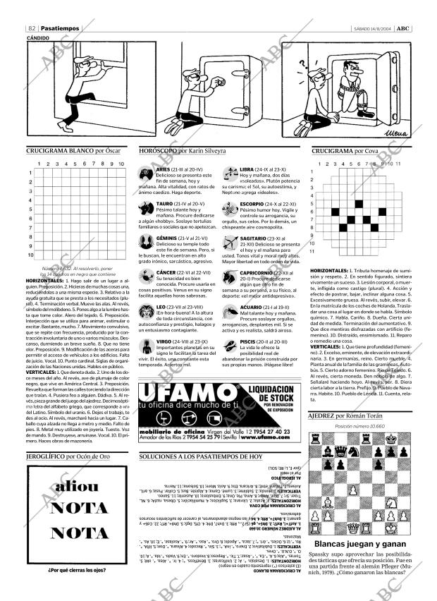 ABC SEVILLA 14-08-2004 página 82