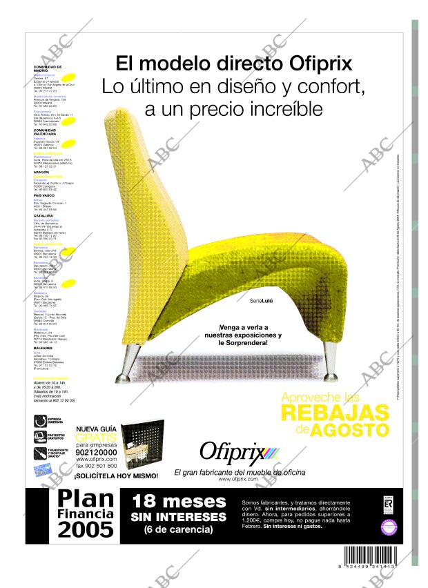 ABC MADRID 16-08-2004 página 100