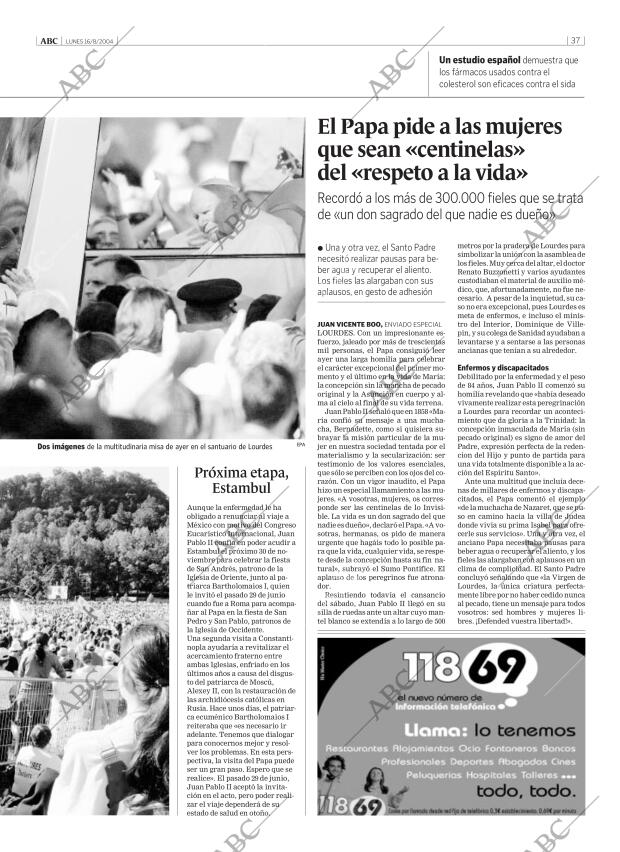 ABC MADRID 16-08-2004 página 37